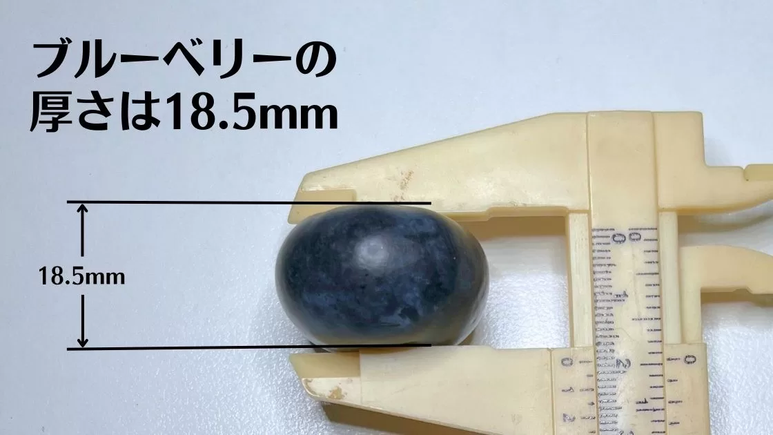 大きいブルーベリーを見つけた話　ユーリカ　厚さ18.5mm