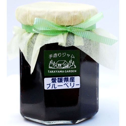 愛媛県産・自社農園 完熟ブルーベリー使用 たかやまブルーベリージャム（140g）